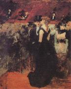 Jean-Louis Forain Ball at the Paris Opera USA oil painting artist